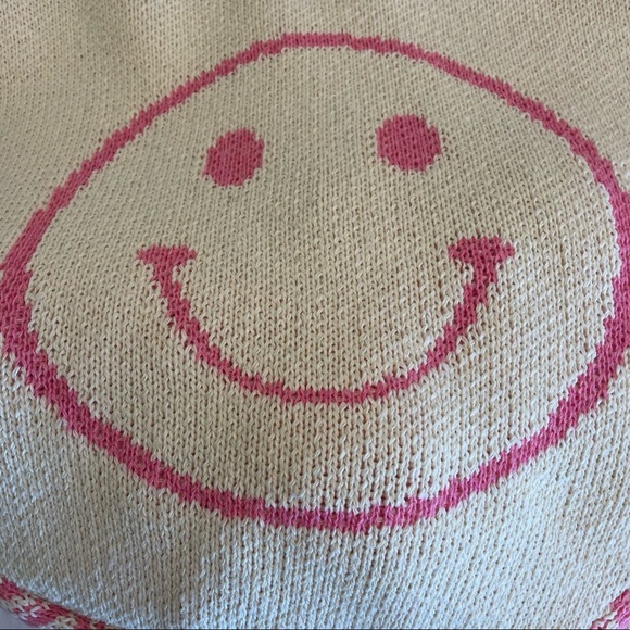 LAST 1! Bohemian Aztec Smiley Face Woven Boho  Happy Casual Shoulder bag - Picture 14 of 16